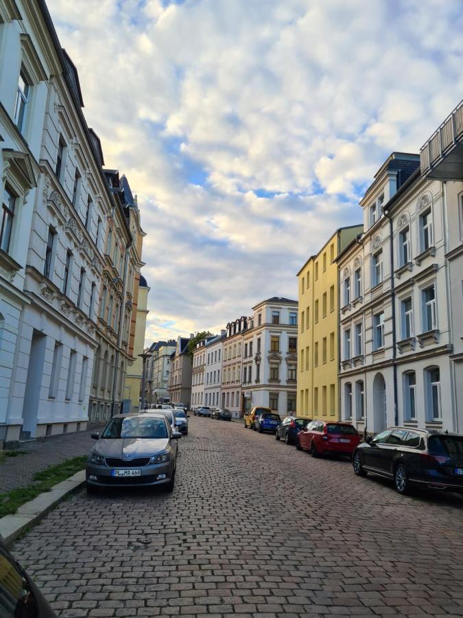 Gemuetliche, Charmante Ferienwohnung Naehe Zentrum Plauen Exterior photo